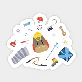 Hiking Gear Sticker